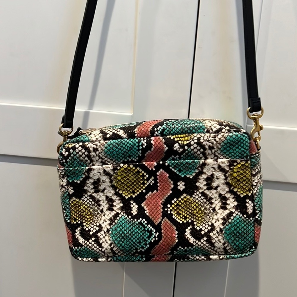 Clare V- Marisol snakeskin